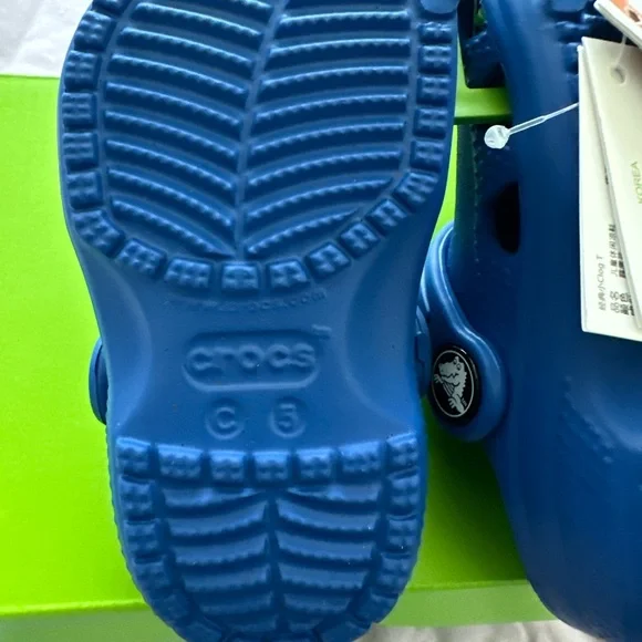 CROCS Kids Water Shoes - Bright Blue - Picture 3 of 4